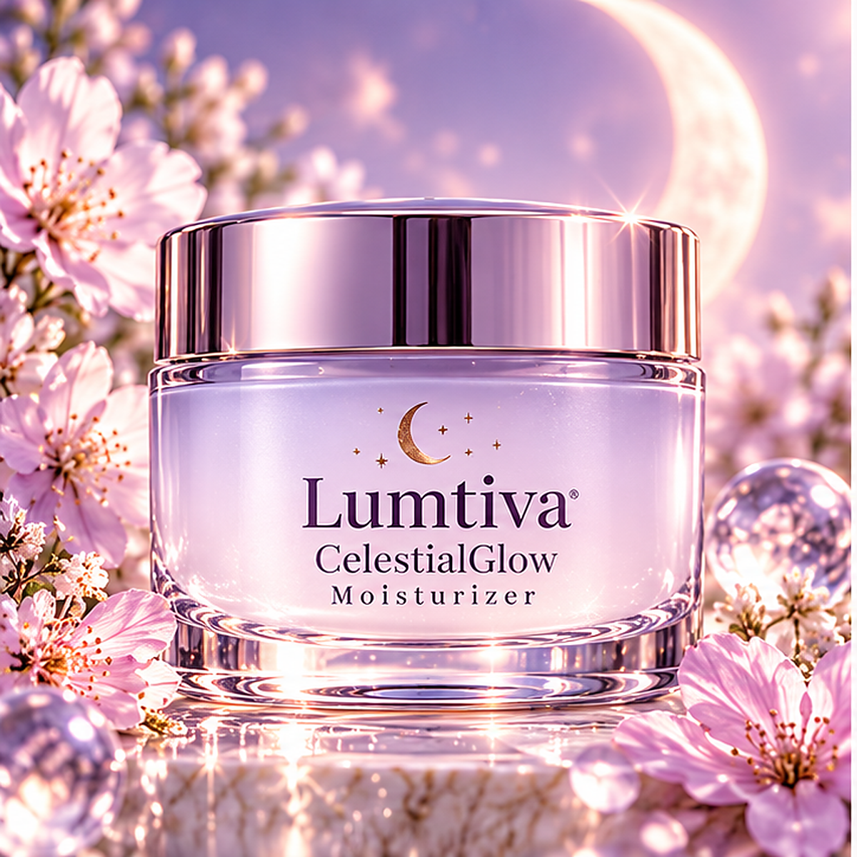 Lumtiva CelestialGlow Moisturizer – hero concept view