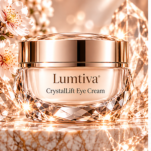 Lumtiva CrystalLift Eye Cream – hero concept view